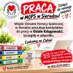 Miejski Ośrodek Pomocy Społecznej w Sieradzu poszukuje kandydatów do pracy w Dziale Księgowości.