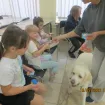 ZAJĘCIA Z DOGOTERAPII W ŚWIETLICY ŚRODOWISKOWEJ 