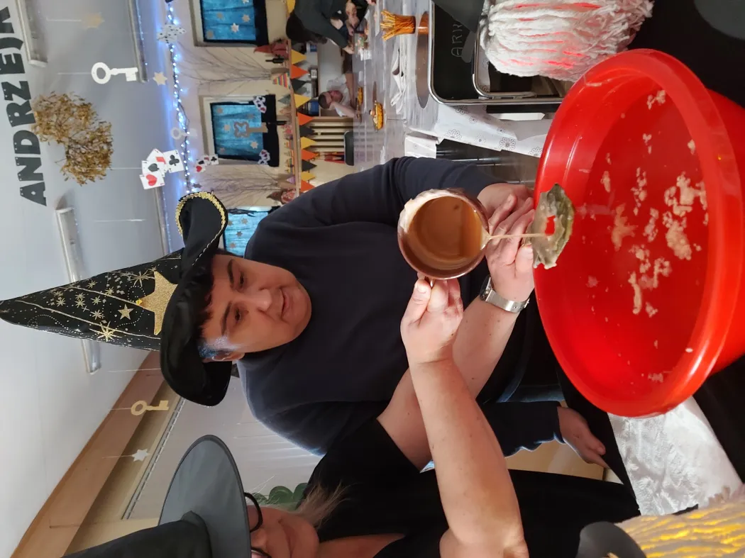 Zabawa Andrzejkowa w Ośrodku Adaptacyjnym 