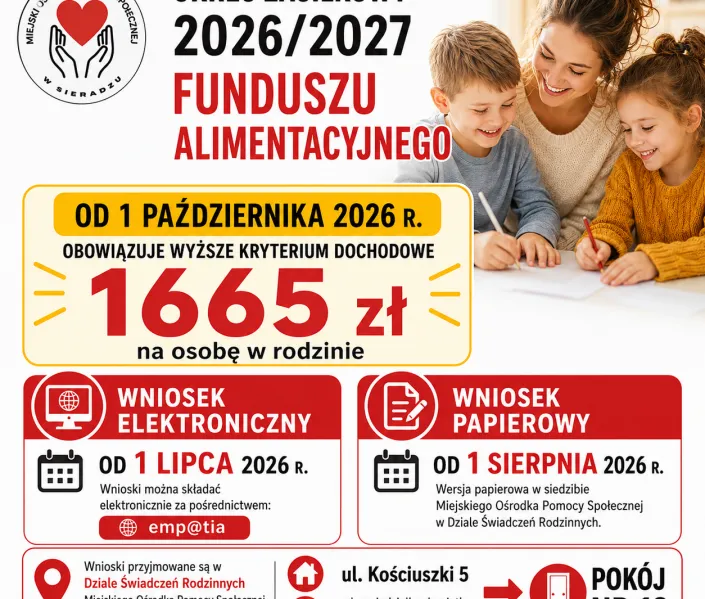 FUNDUSZ ALIMENTACYJNY 2026/2027