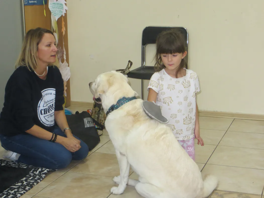 Zajęcia z dogoterapii